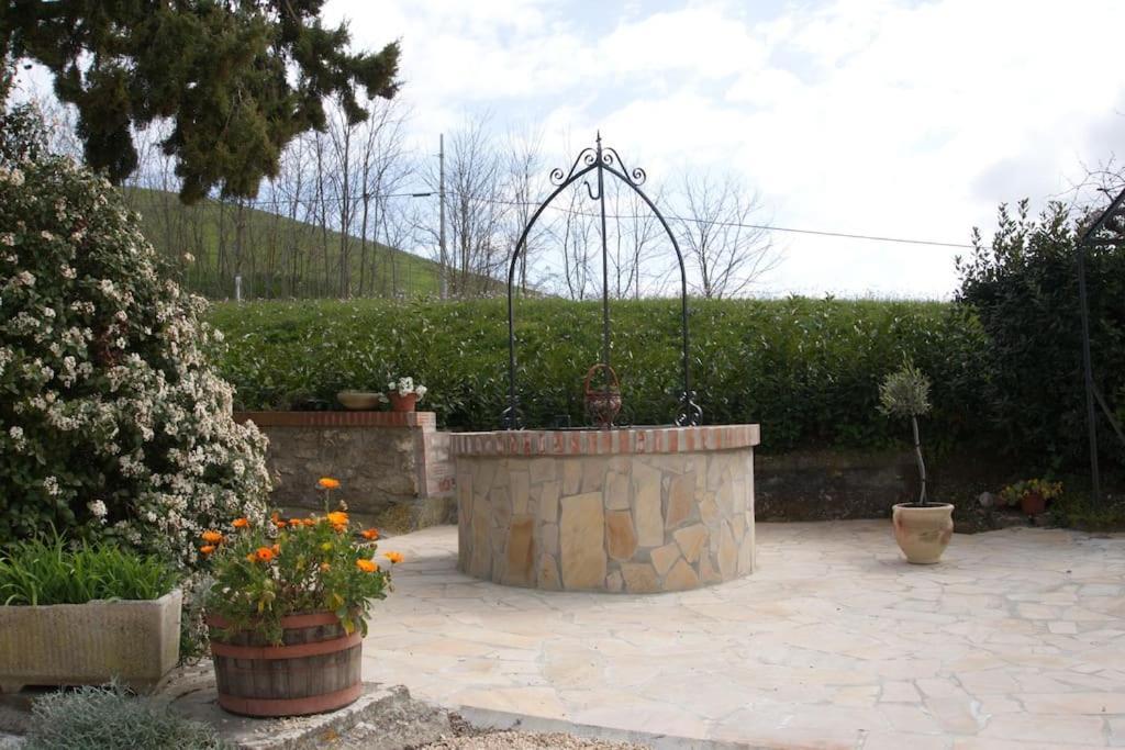Casa Vacanze Podere San Giusto Вольтерра Экстерьер фото