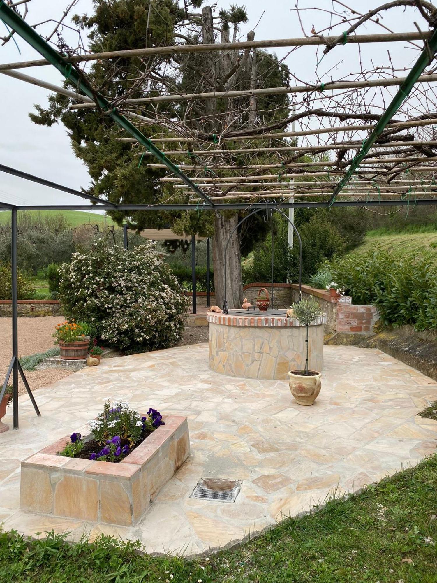 Casa Vacanze Podere San Giusto Вольтерра Экстерьер фото