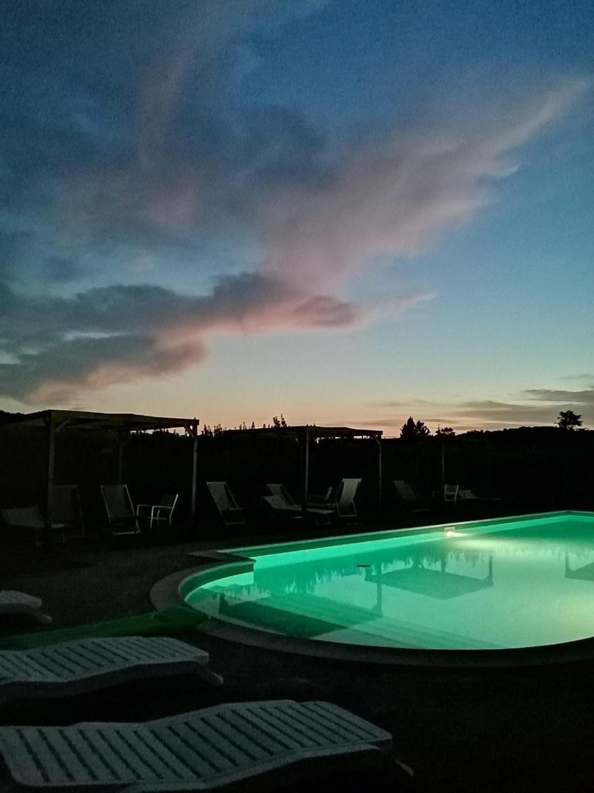 Casa Vacanze Podere San Giusto Вольтерра Экстерьер фото