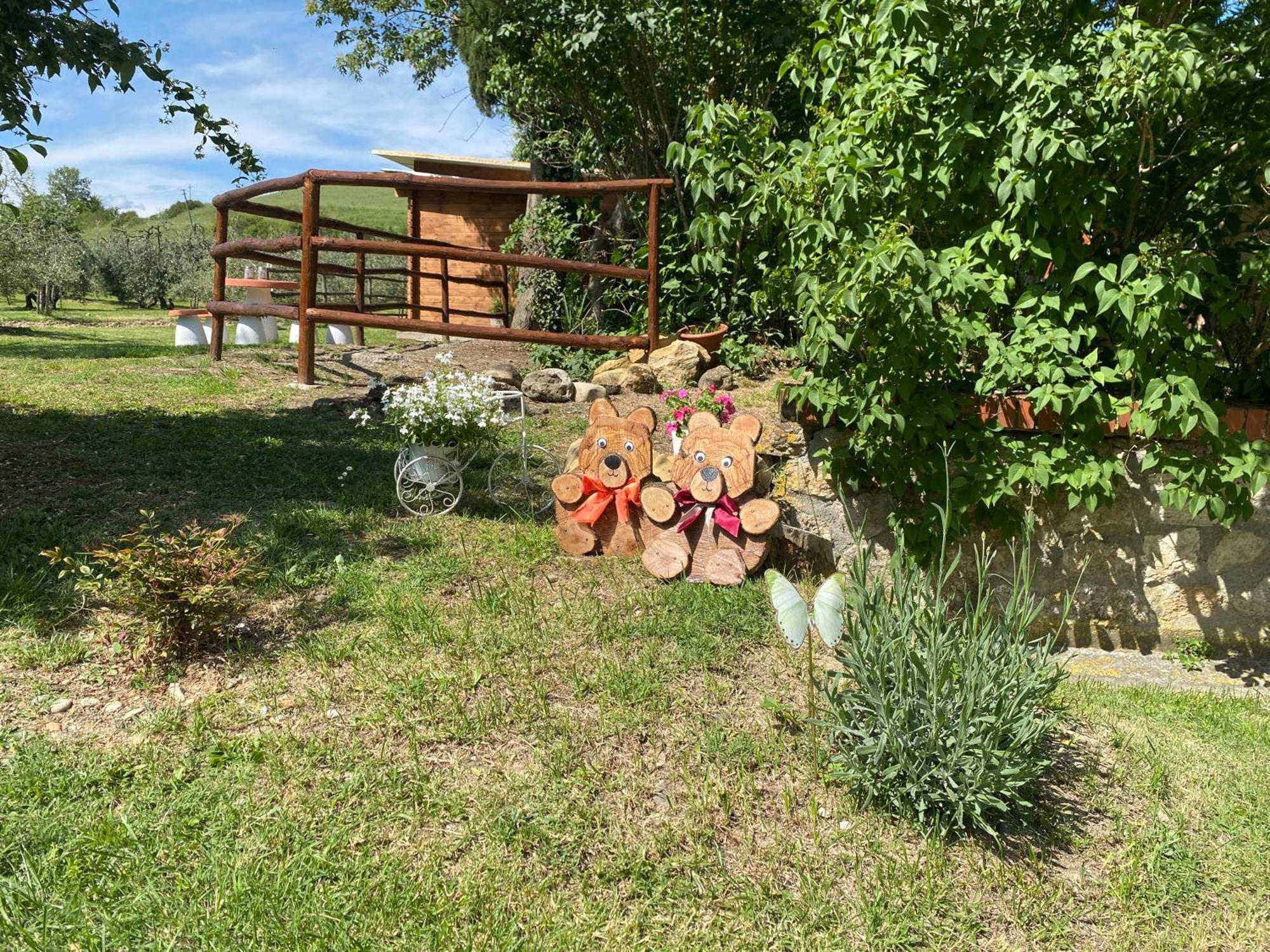 Casa Vacanze Podere San Giusto Вольтерра Экстерьер фото